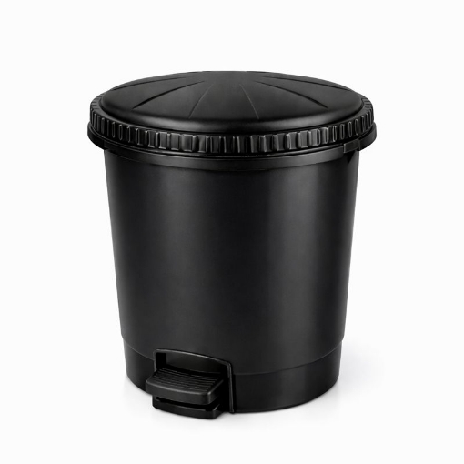 صورة D-160 سطل قمامة مع غطا شد 20 موديل